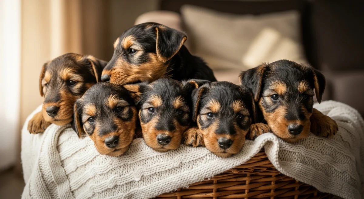 Chiot Airedale Terrier