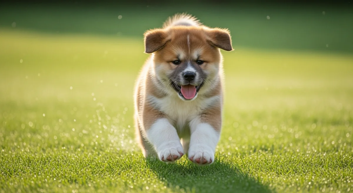 Chiot Akita Américain