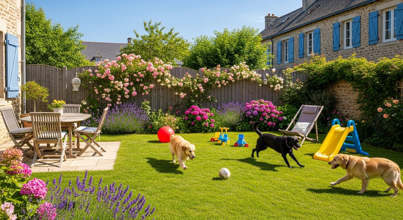Installations extérieures de l'élevage de Azawakh