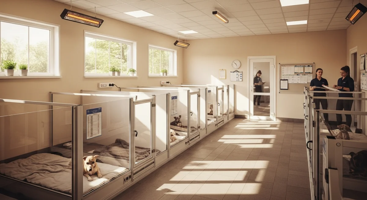 Installations intérieures de l'élevage de Bangkaew De Thaïlande