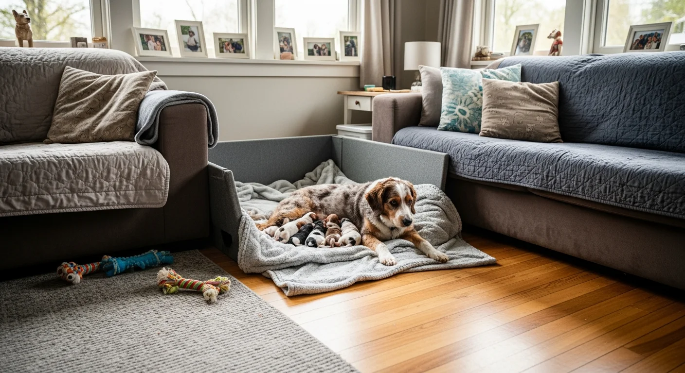 Installations intérieures de l'élevage de Berger Américain Miniature