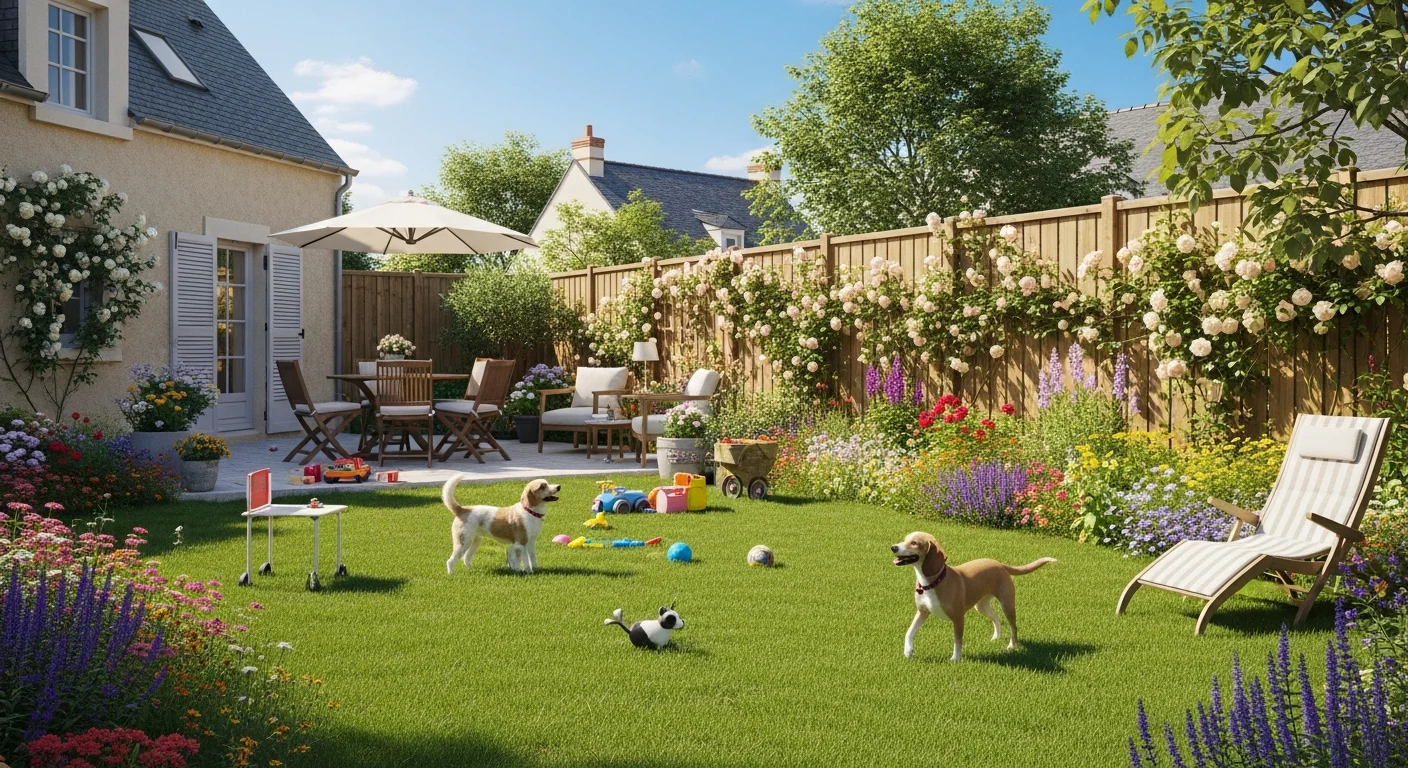 Installations extérieures de l'élevage de Berger Belge Malinois