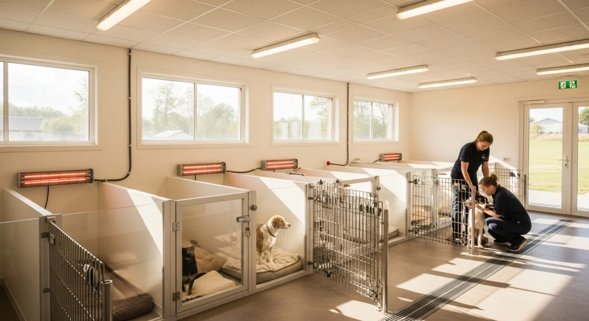 Installations intérieures de l'élevage de Berger De Bosnie-herzégovine Et De Croatie