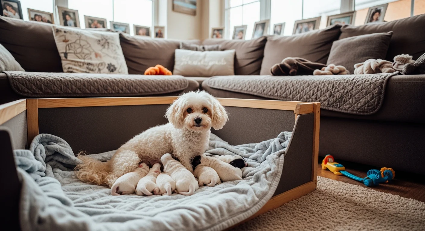 Installations intérieures de l'élevage de Bichon Havanais