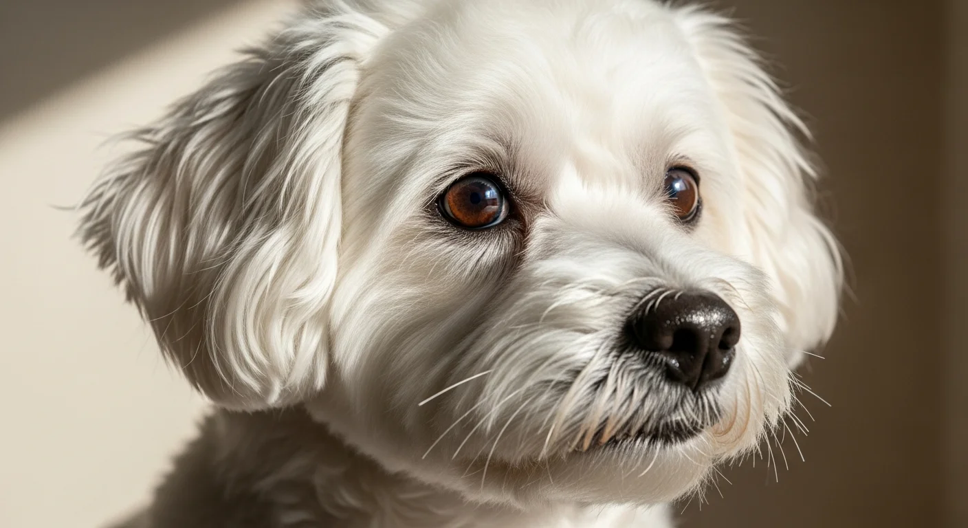 Portrait Bichon Maltais