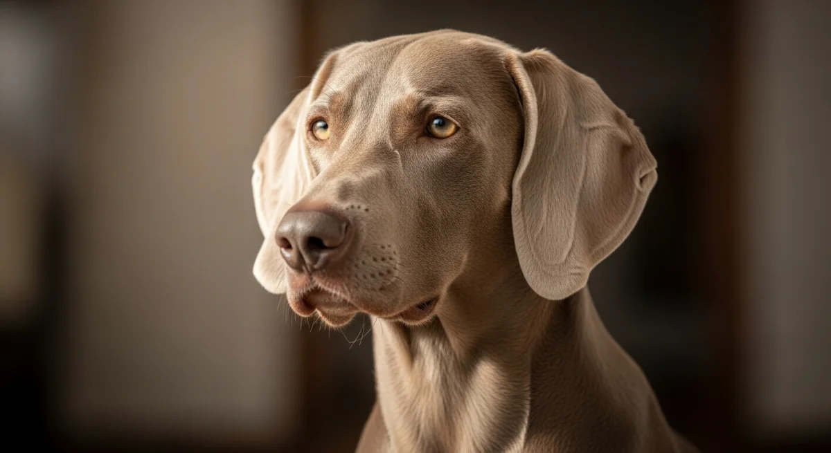 Portrait Braque De Weimar