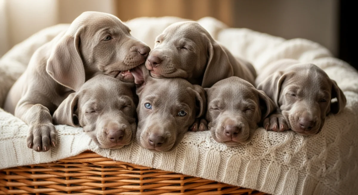 Chiot Braque De Weimar 3