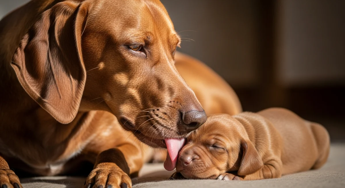 Chiot Braque Hongrois À Poil Court