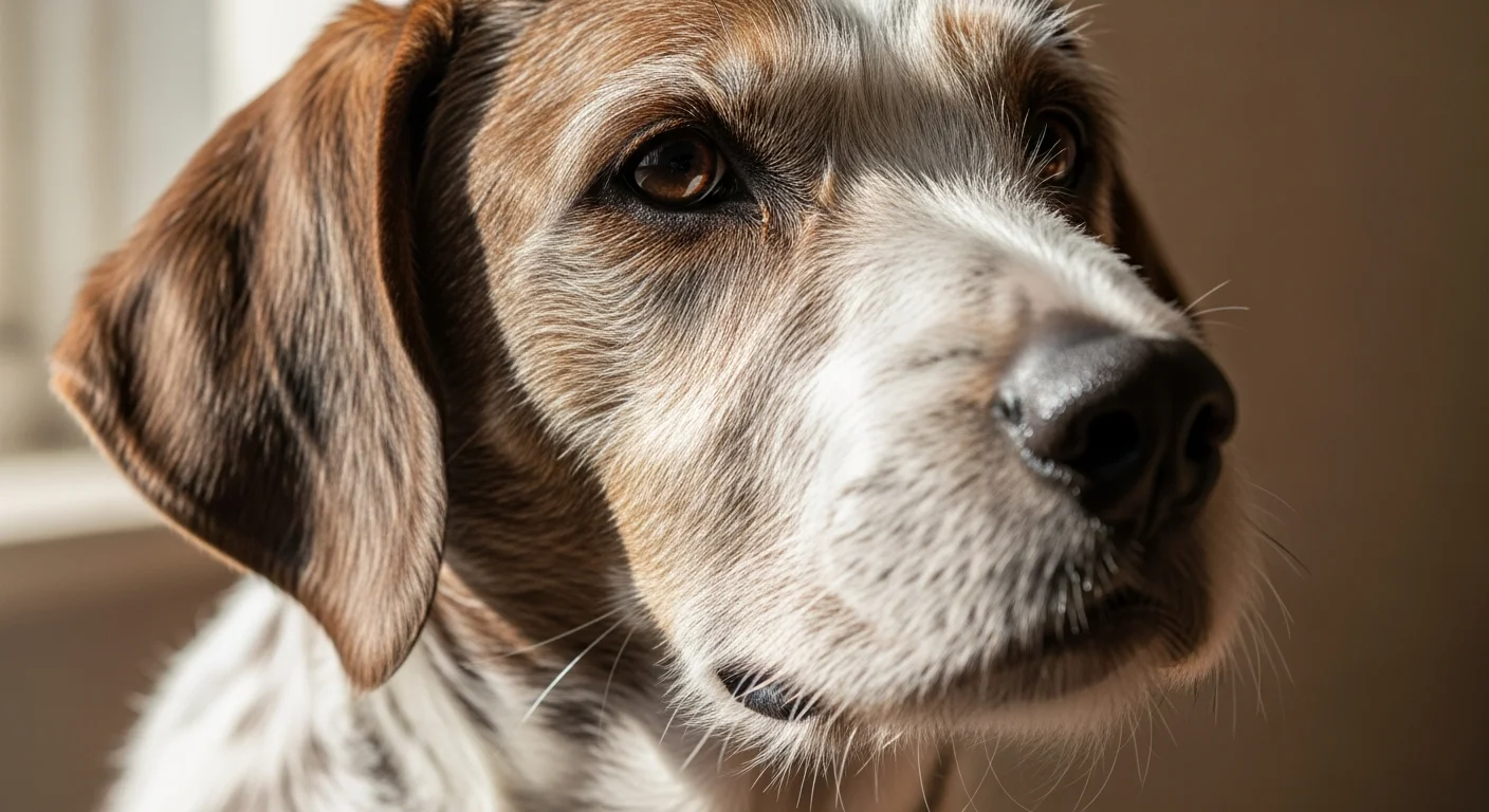 Portrait Braque Hongrois À Poil Dur