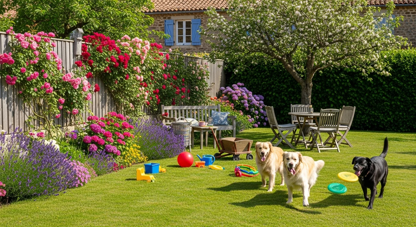 Installations extérieures de l'élevage de Bruno Du Jura