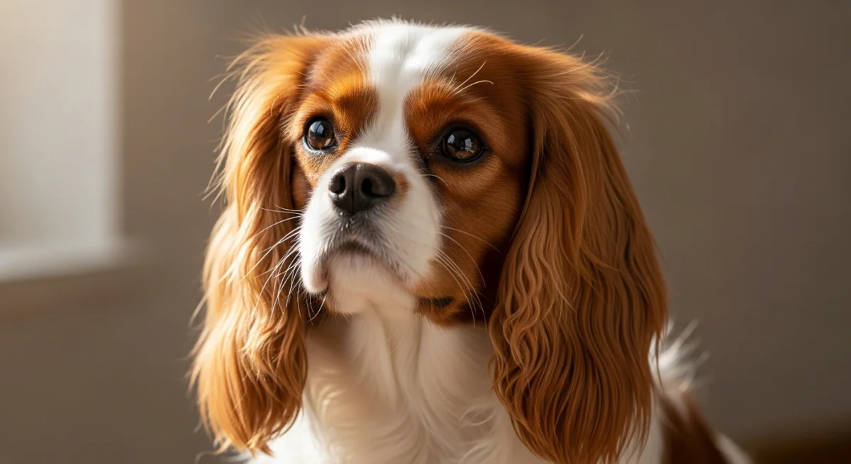 Portrait Cavalier King Charles Spaniel