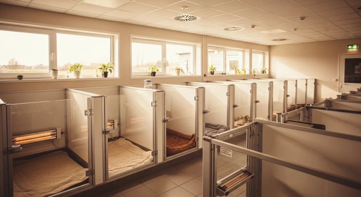 Installations intérieures de l'élevage de Cavalier King Charles Spaniel