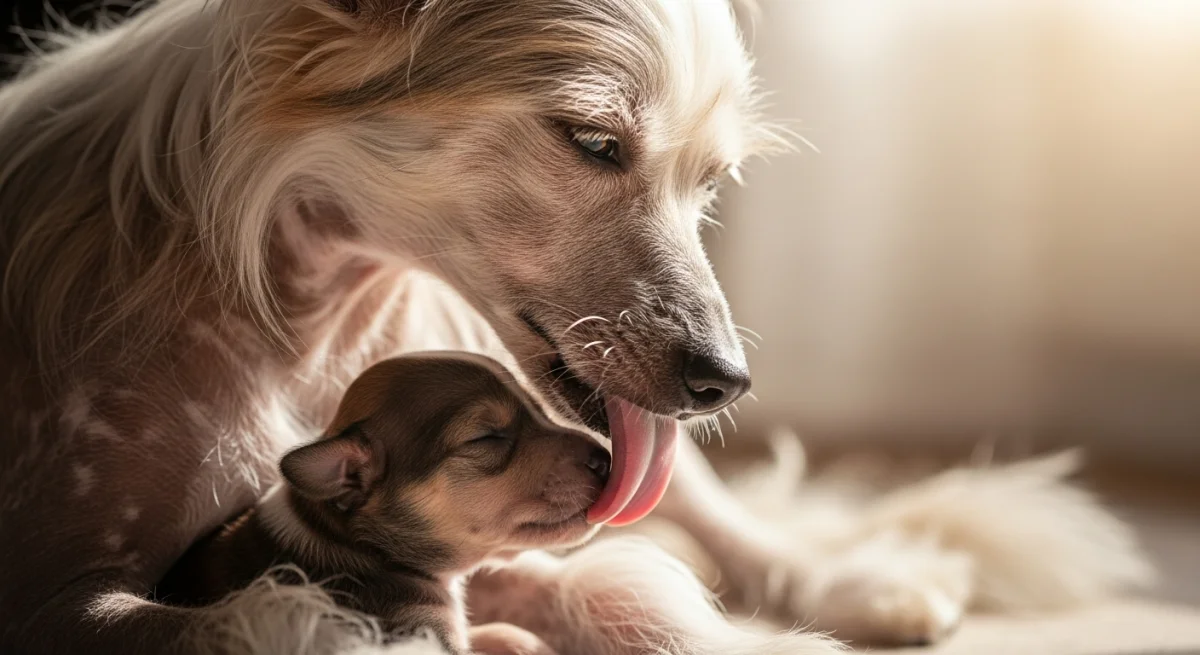 Chiot Chien Chinois À Crête