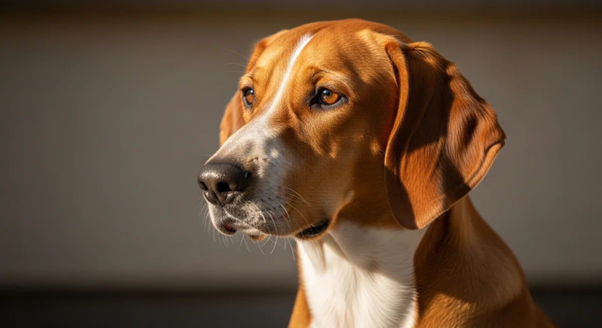 Portrait Chien Courant De Posavatz
