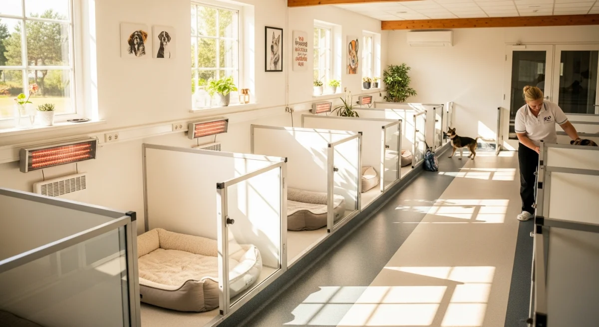 Installations intérieures de l'élevage de Chien De Berger Catalan