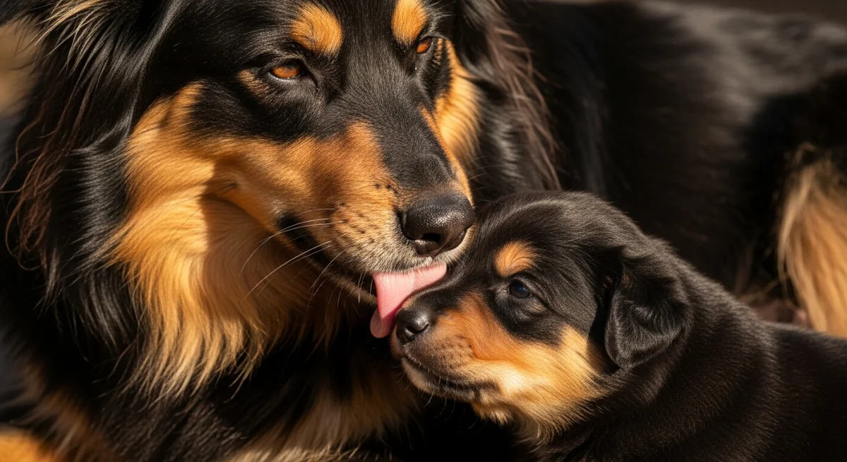 Chiot Chien De Berger De Boheme