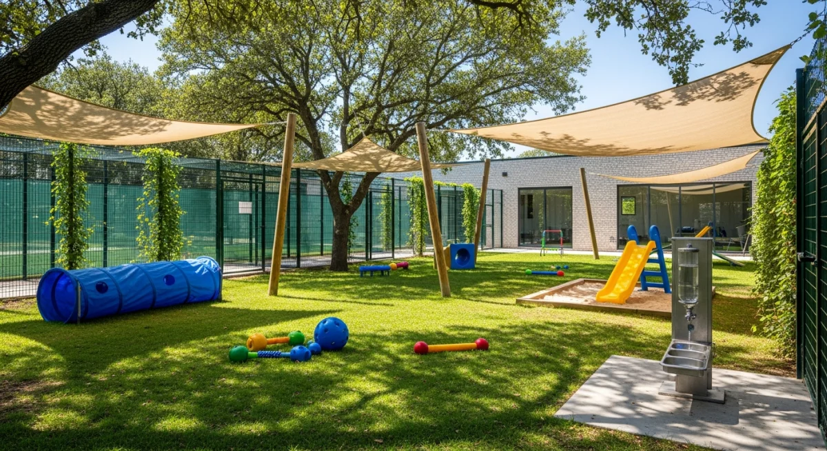 Installations extérieures de l'élevage de Chien De Berger Kangal