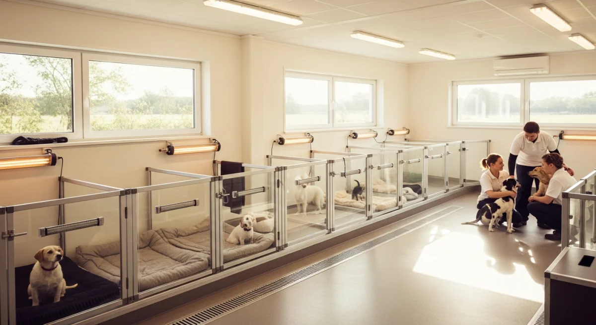 Installations intérieures de l'élevage de Chien De Berger Kangal