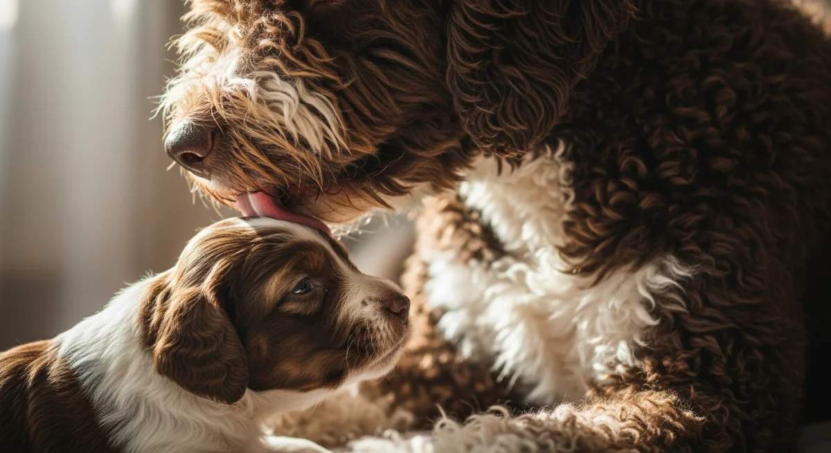 Chiot Chien Deau Romagnol