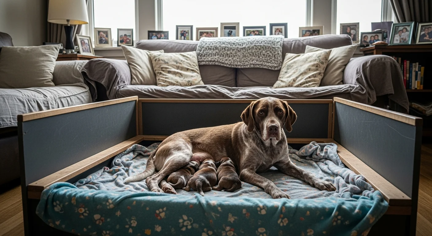 Installations intérieures de l'élevage de Chien Deau Romagnol