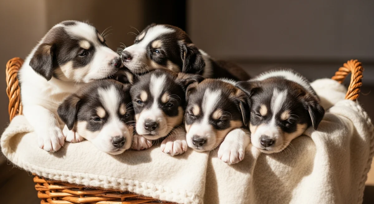 Chiot Chien Dours De Carélie