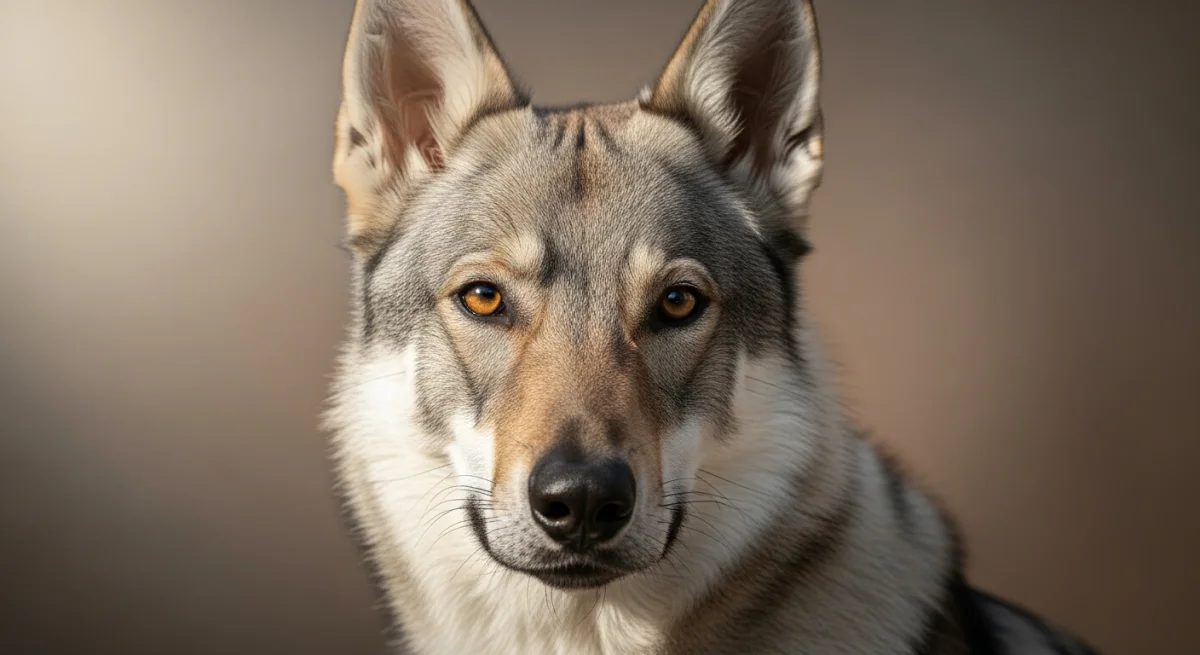 Portrait Chien Loup Tchécoslovaque