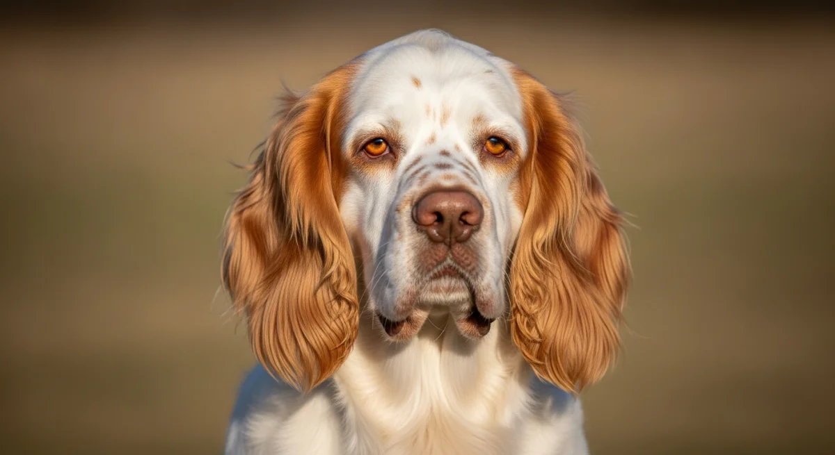 Portrait Clumber Spaniel