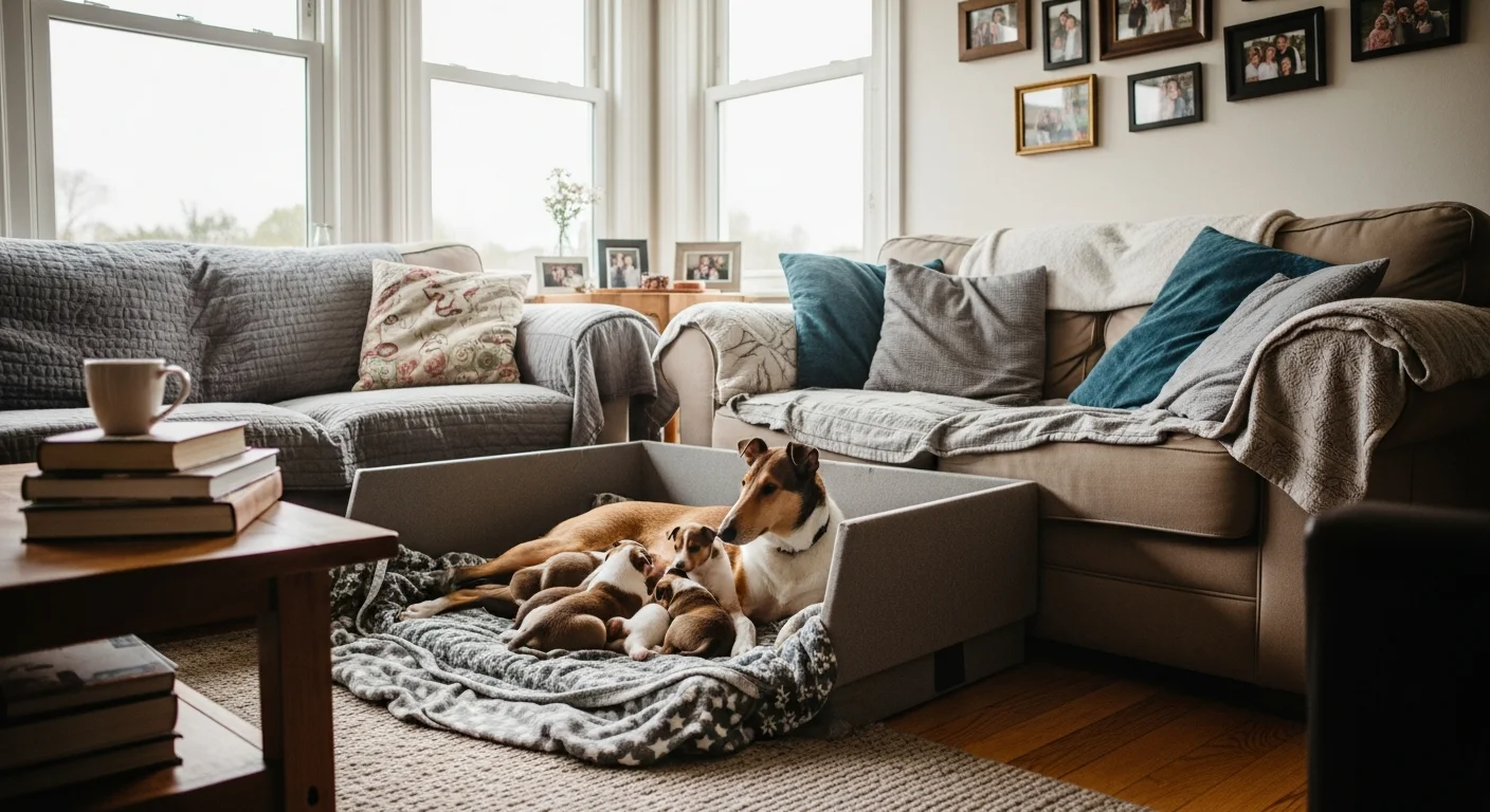 Installations intérieures de l'élevage de Colley À Poil Court