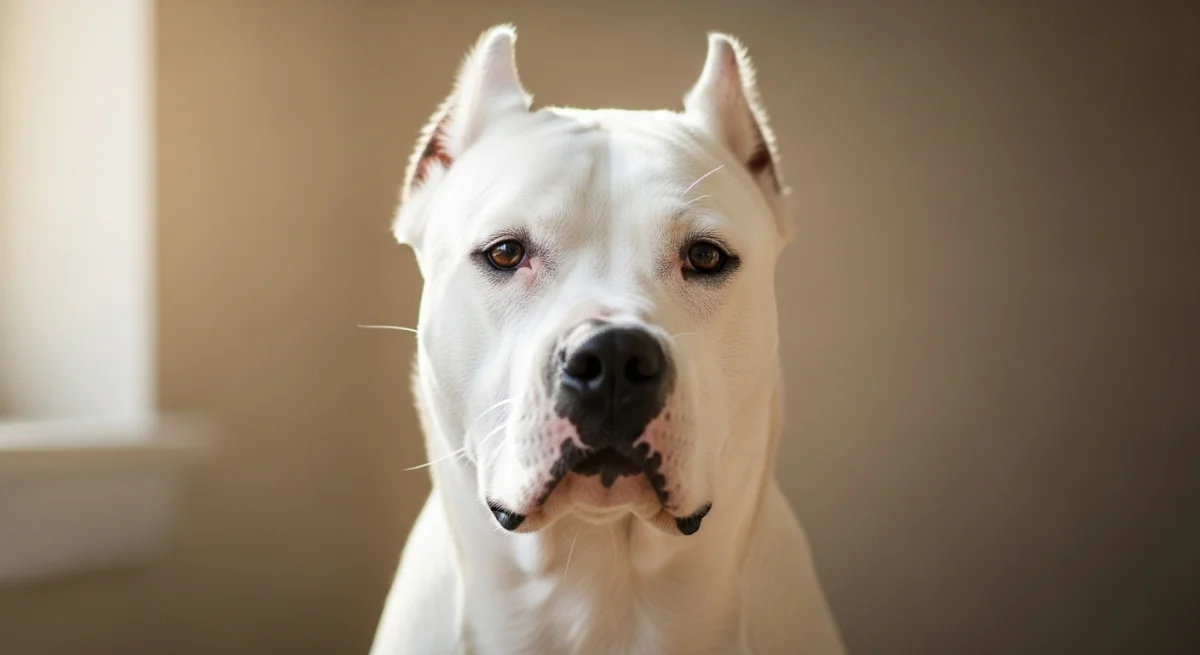 Portrait Dogue Argentin