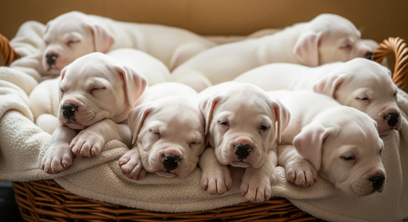 Chiot Dogue Argentin