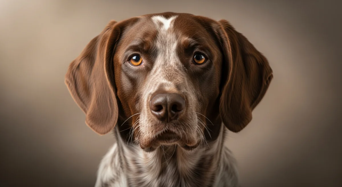 Portrait Épagneul De Saint-usuge