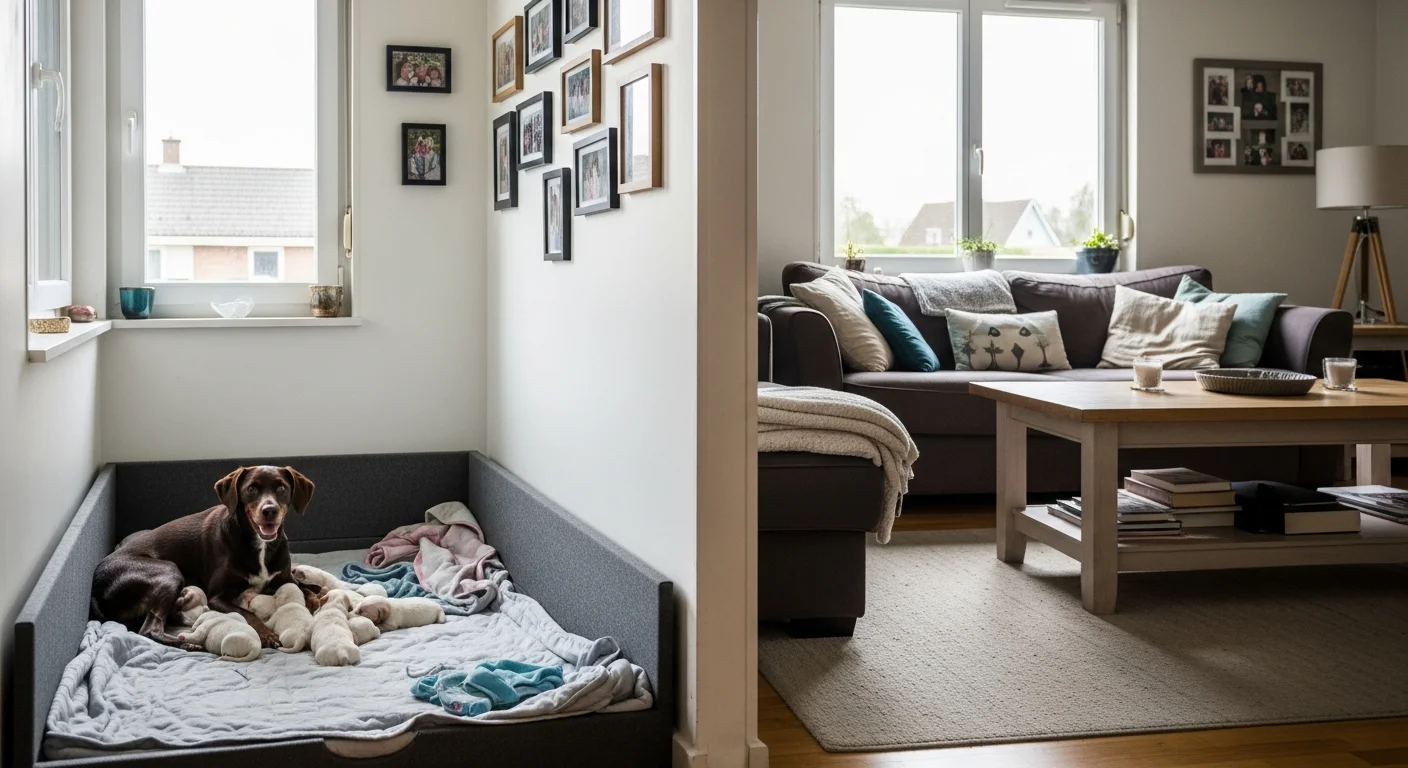 Installations intérieures de l'élevage de Épagneul Français