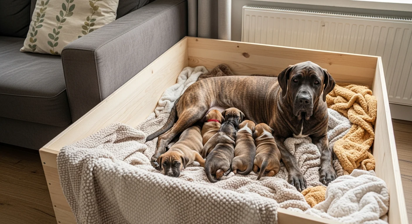 Installations intérieures de l'élevage de Fila Brasileiro