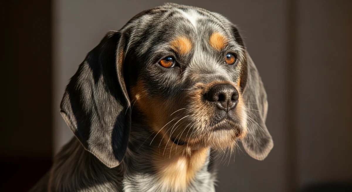 Portrait Griffon Bleu De Gascogne