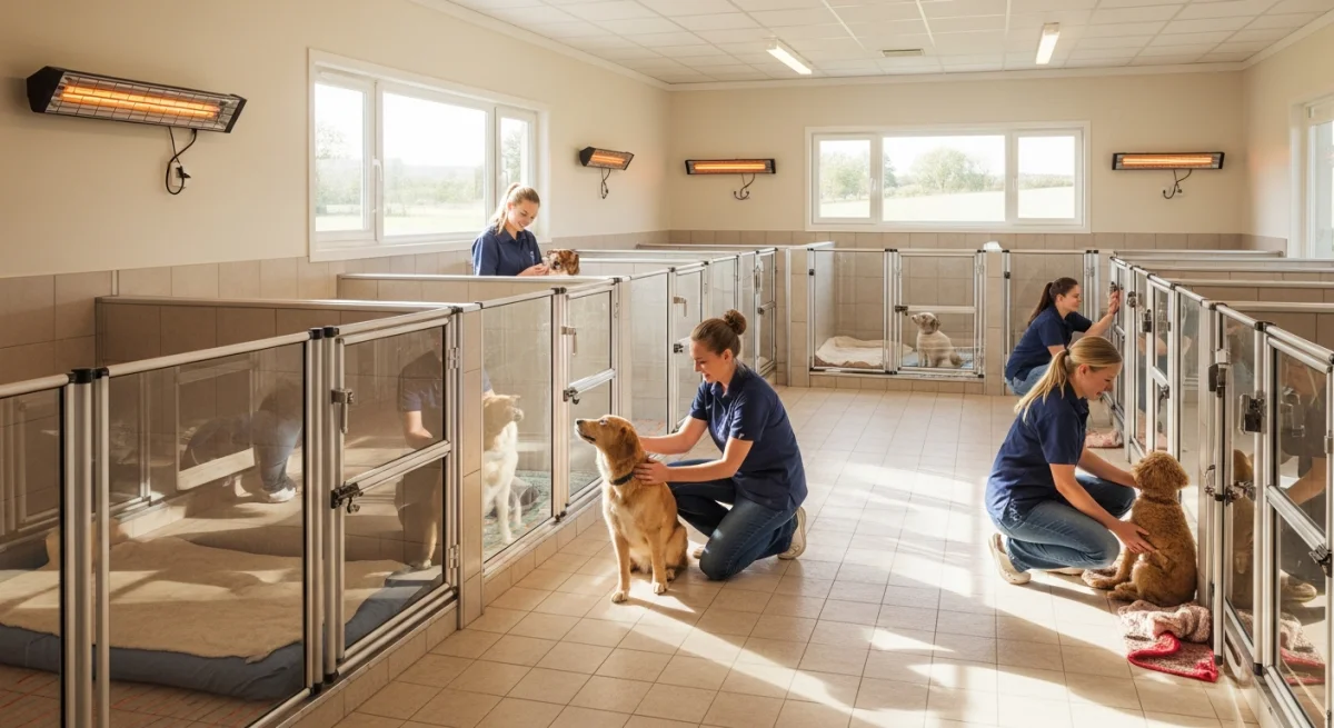 Installations intérieures de l'élevage de Griffon Fauve De Bretagne