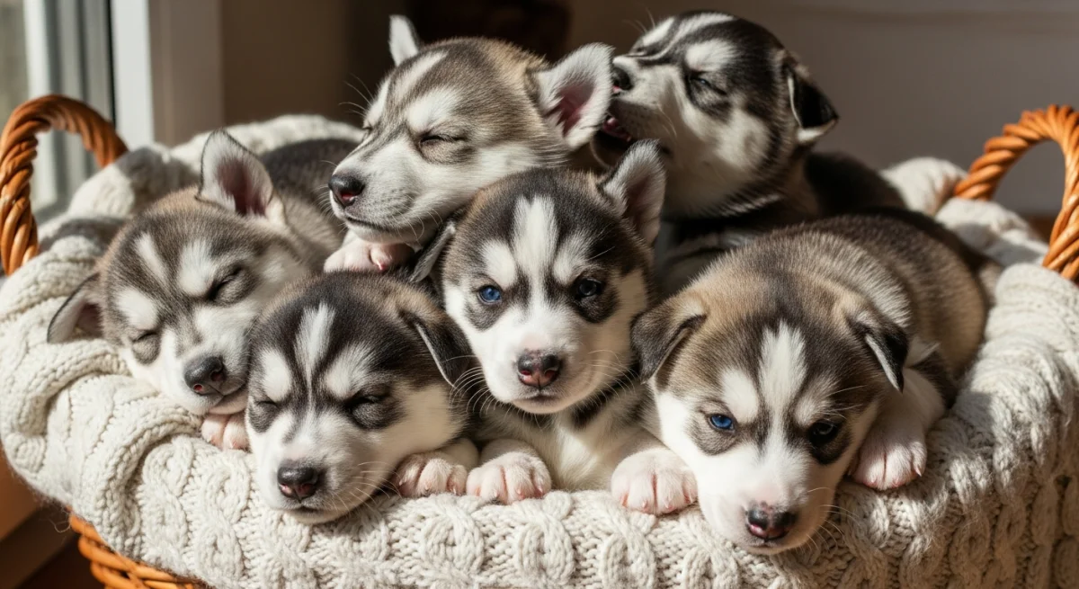 Chiot Husky De Sibérie 3