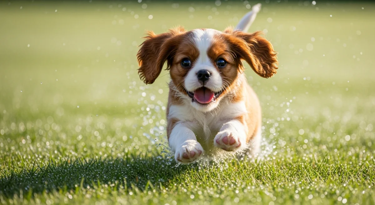 Chiot King Charles Spaniel