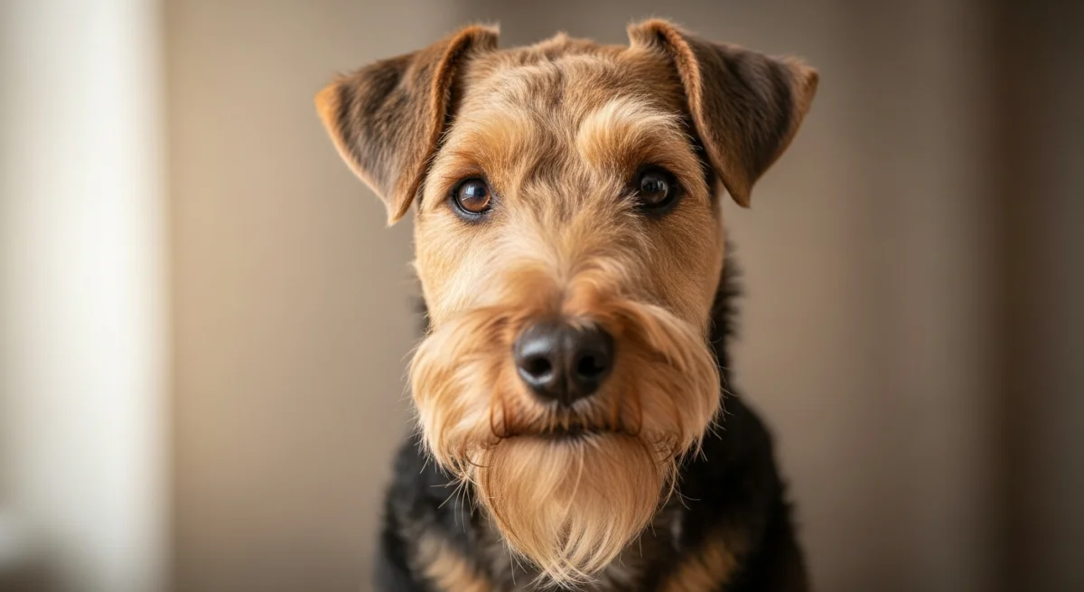 Portrait Lakeland Terrier