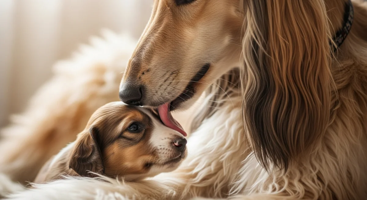 Chiot Lévrier Afghan