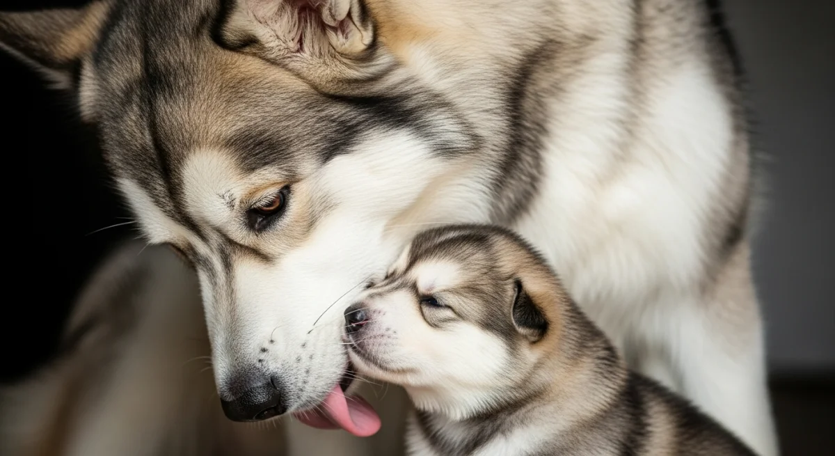 Chiot Malamute De Lalaska