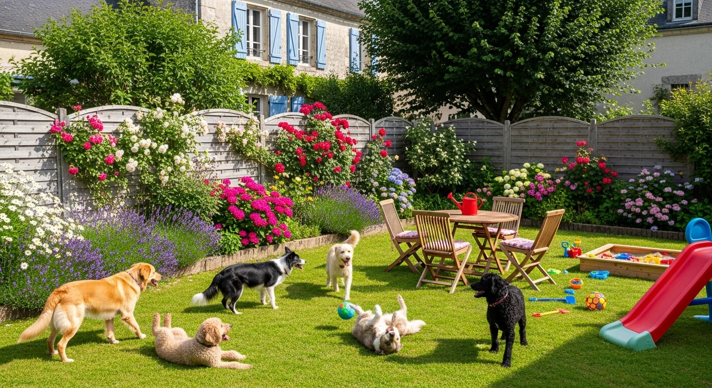 Installations extérieures de l'élevage de Malamute De Lalaska