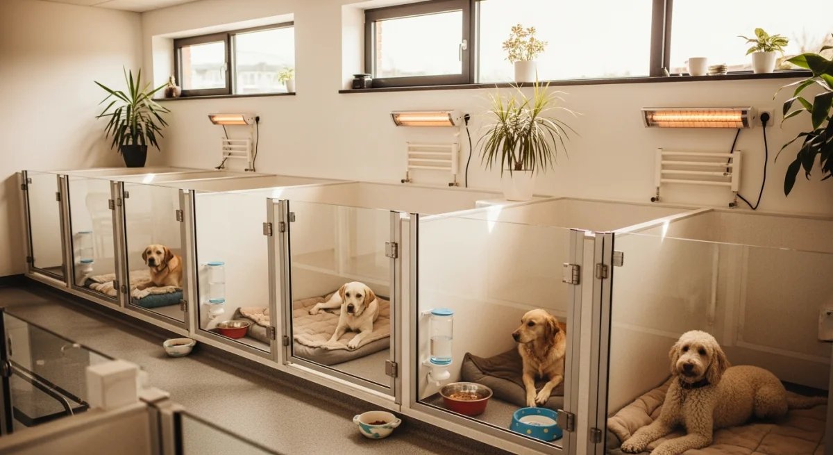 Installations intérieures de l'élevage de Malamute De Lalaska