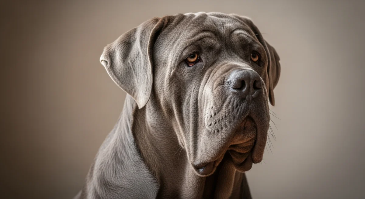 Portrait Mâtin Napolitain