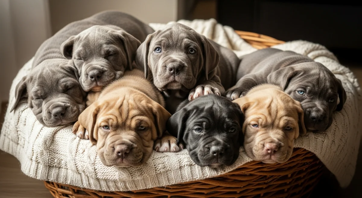 Chiot Mâtin Napolitain