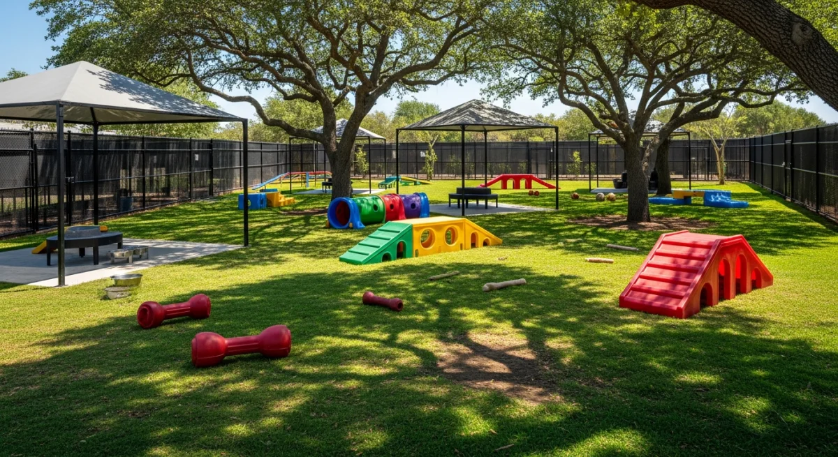 Installations extérieures de l'élevage de Mudi