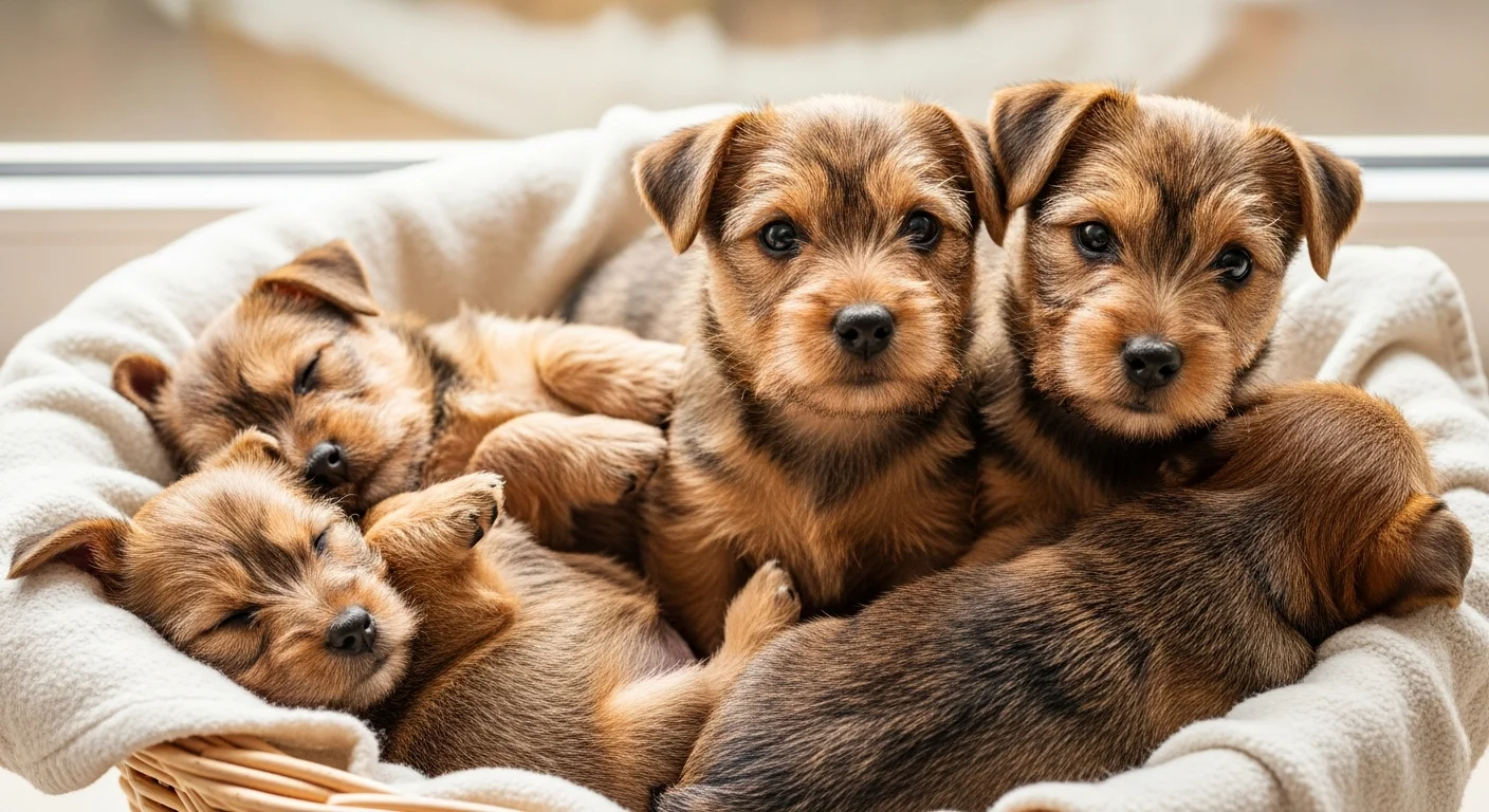 Chiot Norfolk Terrier