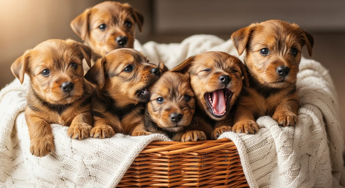 Chiot Norwich Terrier