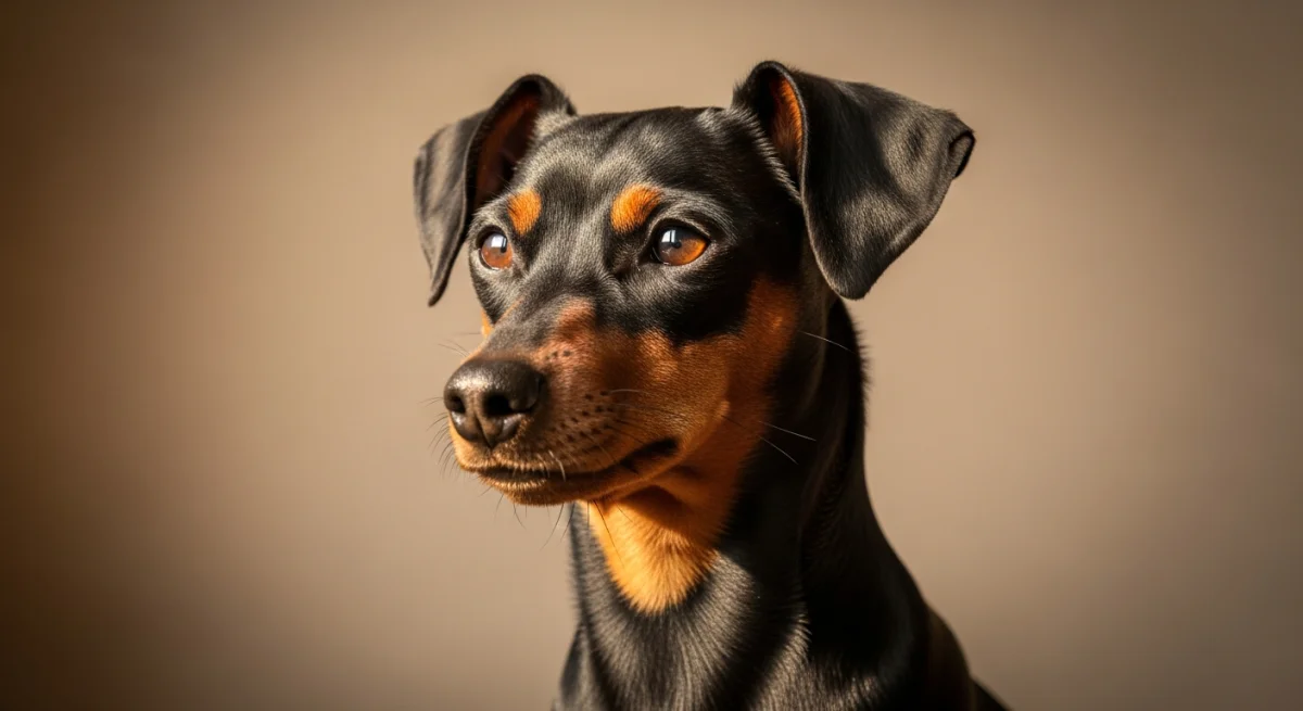 Portrait Pinscher Nain