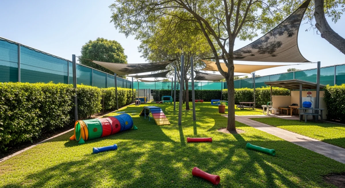 Installations extérieures de l'élevage de Puli