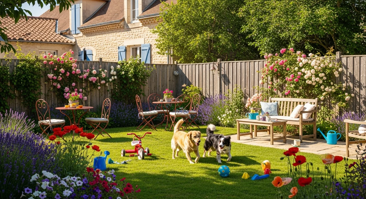 Installations extérieures de l'élevage de Retriever De La Baie De Chesapeake